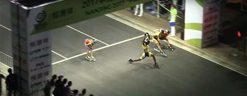 2017 World Roller Games: one lap road races