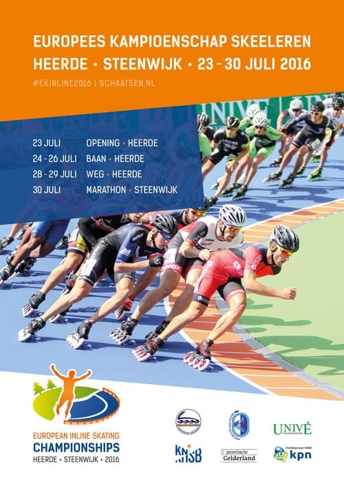 2016 European Roller Speed Skating Championships in Heerde (Netherlands)