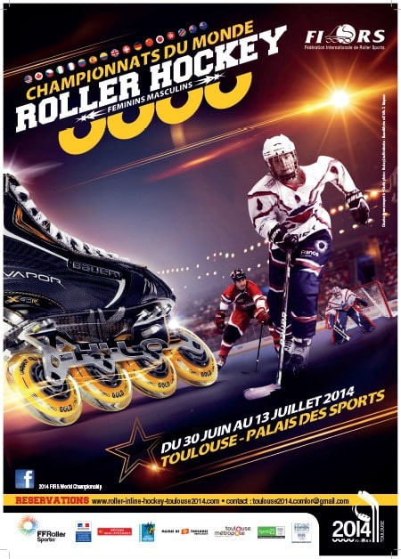 2014 Inline-Hockey World Championships in Toulouse (France)