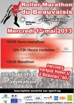 Roller Marathon of Beauvaisis (France, 60)