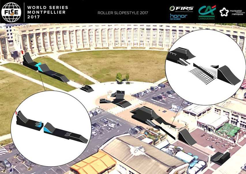 The 2017 FISE World Montpellier Thinks Big for the Skating Slopestyle!