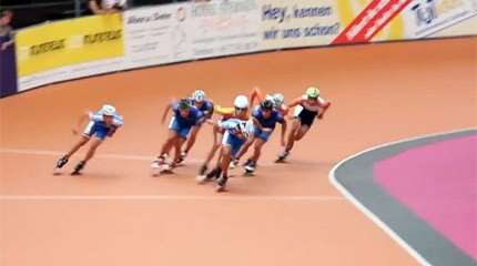 2014 Speed Skating European Championships: Last day on track