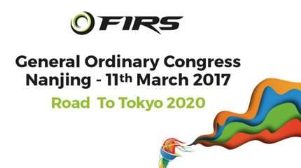 2017 Annual General Ordinary Congress of the International Federation of Roller Sports (FIRS) in Nanjing (China)