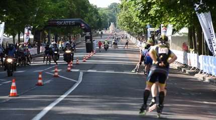 Bart Swings and Guo Dan dominate the 2015 Roller Marathon of Dijon