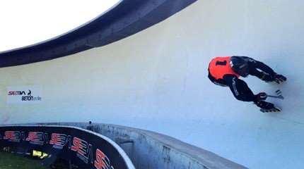 Seba Beton On Fire at Altenberg, Germany