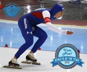 Brittany Bowe named finalist for the US Sports Academy’s 2015 Athlete of the Year award