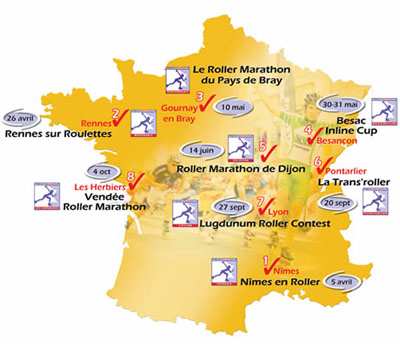 Statutory modifications for French Inline Cup 2009