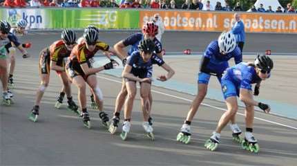 European Championships of speed-skating in Netherlands &#8211; 200m flying lap and relays