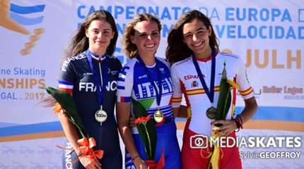 Medal ranking at the 2017 European Speed Skating Championship