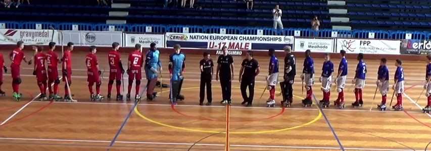 2015 U17 Rink Hockey Euro in Luso, Portugal: Germany-France