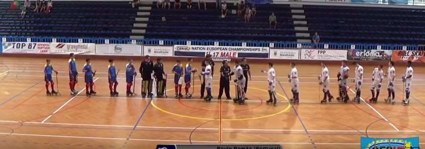 2015 U17 Rink Hockey Euro in Luso, Portugal: Andorra-Italy