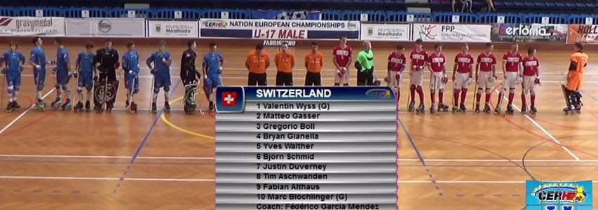 2015 U17 Rink Hockey Euro in Luso, Portugal: Italy-Switzerland