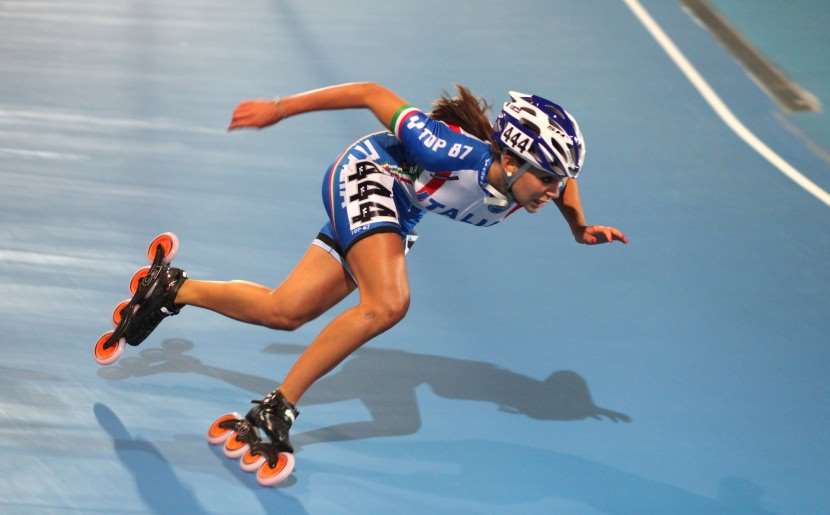 An Italian armada ready to battle at the 2015 Worlds of Speed Skating