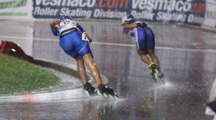 2nd day on the road: incredible downpours of rain in San Benedetto del Tronto