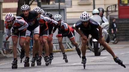 2012 French Cup of the Skating Marathons : a rainy stage in Lille