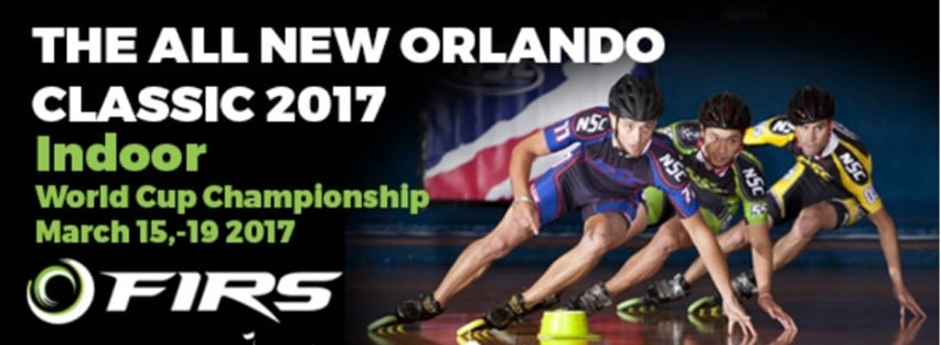 2017 World Cup of Indoor Speed Skating in Orlando, Florida, USA