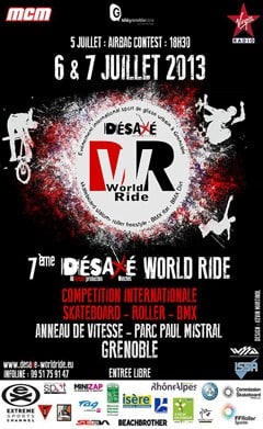 Désaxé World Ride in Grenoble (38)