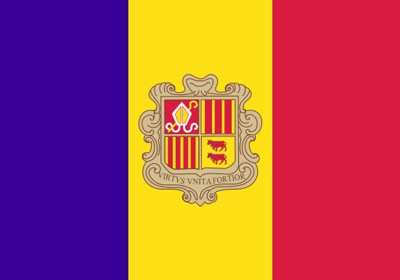 The U17 Team Andorra for the 2015 European Championships of Rink Hockey in Luso, Portugal