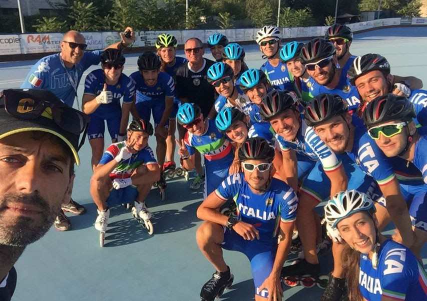 Team Italy Preparing for the 2016 Speed Skating Worlds