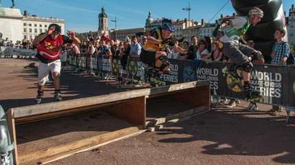 Back on the 8th Stage of the World Skate Cross Series in Lyon (France)