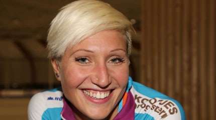 Portrait of Speed Skater Francesca Lollobrigida