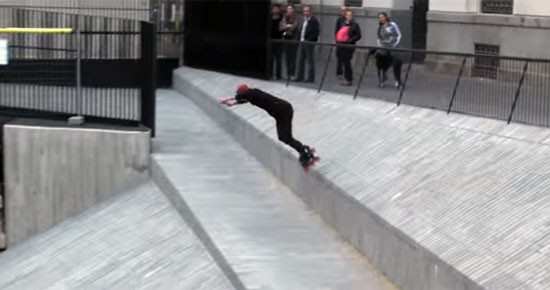 Nick Lomax in Barcelona &#8211; Powerslide HC EVO 2.0 Triskate Custom