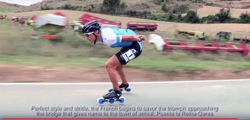 The 2015 Pamplona Skating Marathon in Puente-La-Reina in 12 minutes