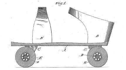 Levant Marvin Richardson (USA) brought the traditional roller skates to perfection
