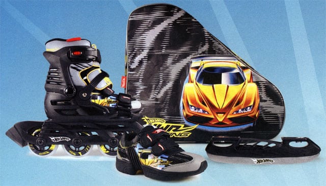 Hotwheels X-Blade skate set 2009 (en)