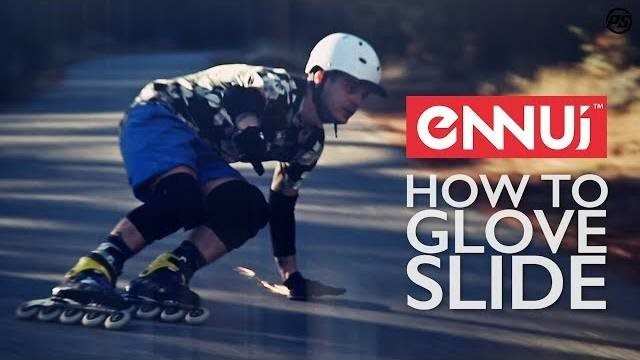 How to Glove Slide? Downhill inline skating tutorial with Ennui Freeride Slider Gloves