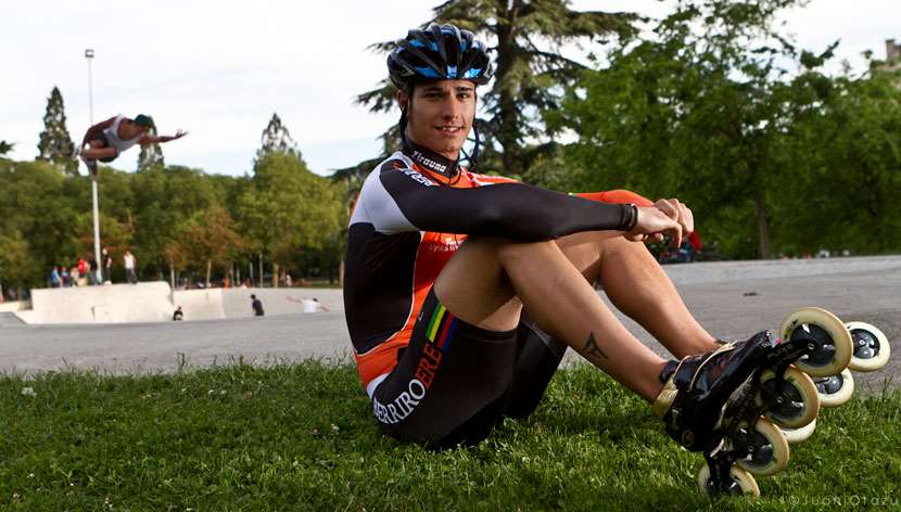 Meeting with Spanish Speed Skater Ioseba Fernandez