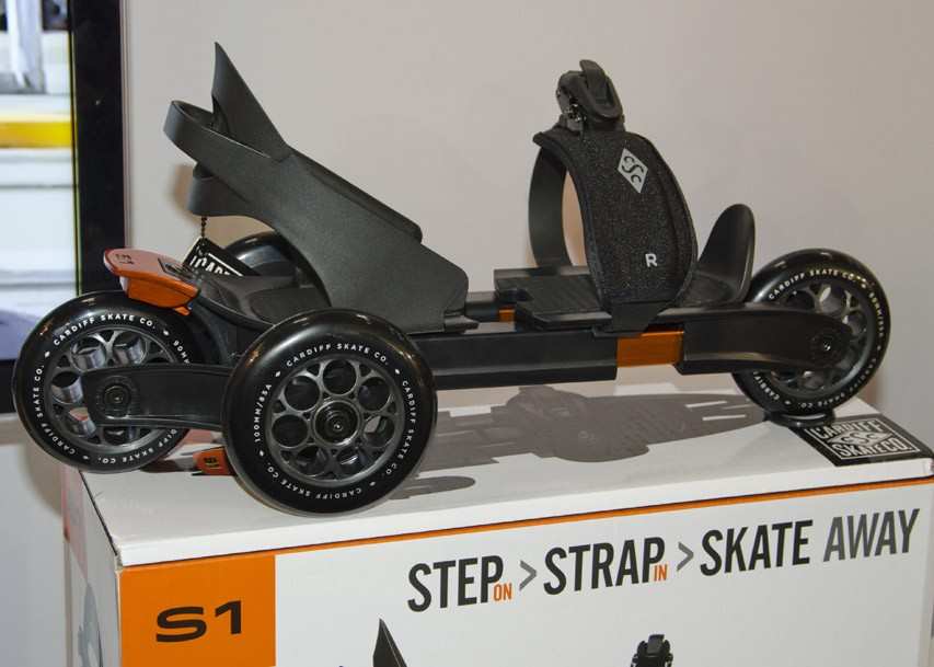A new 3 wheels skate by Cardiff Skate