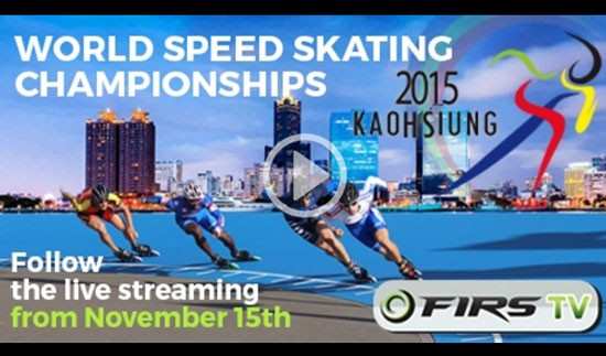 The 2015 Worlds of Speed Skating streamed live