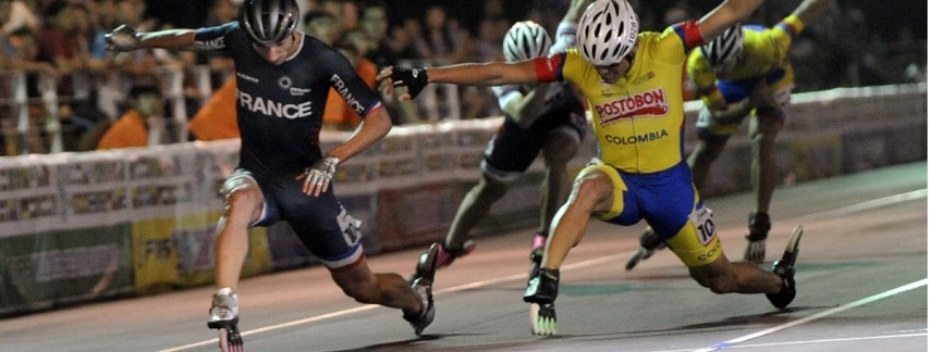 2015 Worlds of Speed Skating &#8211; Lap circuits and relays closing the road competitions