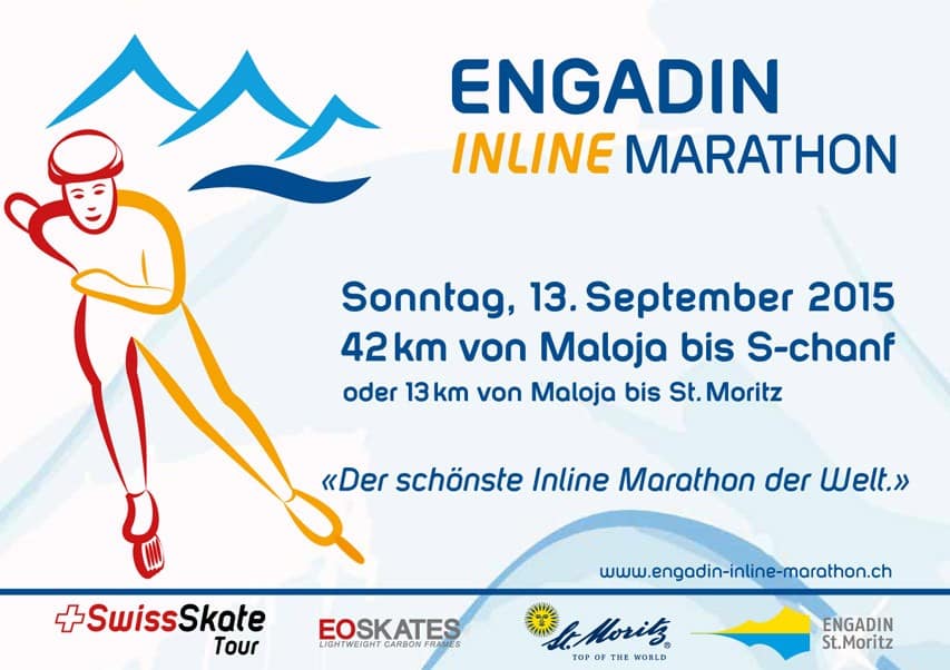 2015 Swiss Skate Tour: the great revival of the marathon of Engadin (Switzerland)