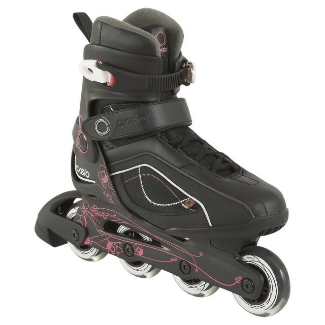 Oxelo FIT3 Femme noir/rose 2008 (en)