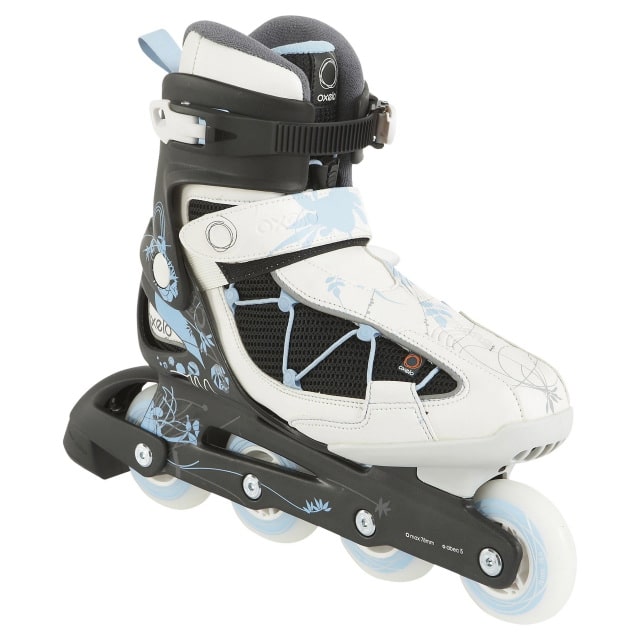 Oxelo FIT5 Femme blanc/bleu 2008 (en)