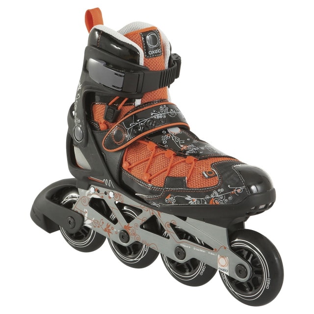 Oxelo FIT7 Femme noir/orange 2008 (en)