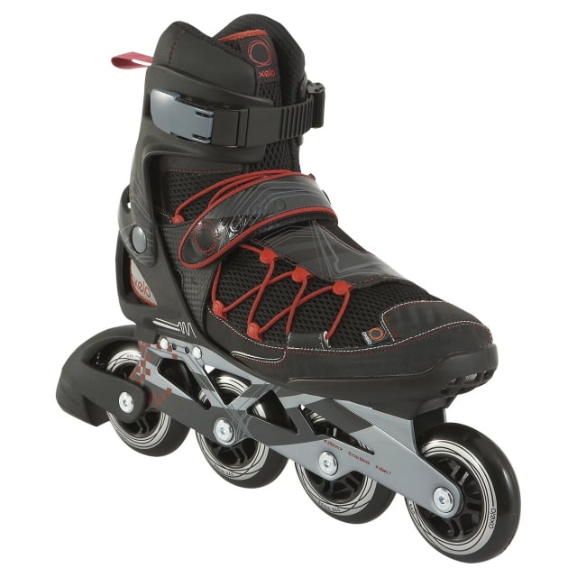 Oxelo FIT7 Homme noir/rouge 2008 (en)