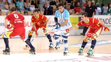 Nations that dominate the rink hockey