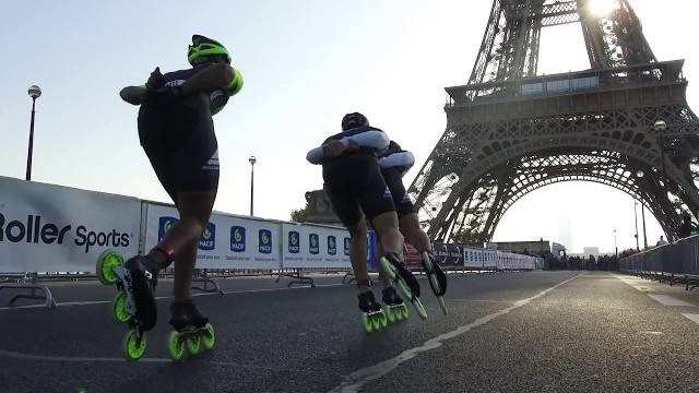 The 2017 Paris Skating Marathon with Rollerblade Team