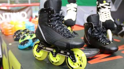 Will roller hockey also enter the 3-wheel era? Reign, the new brand by Powerslide