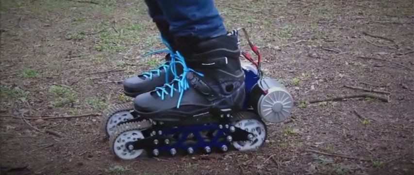 Off-road electric skates
