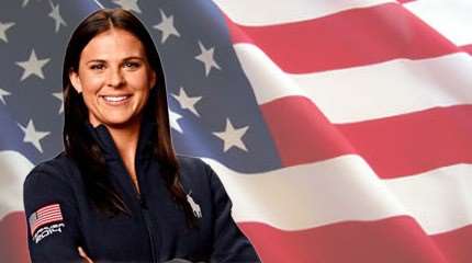 Portrait of Brittany Bowe (USA)