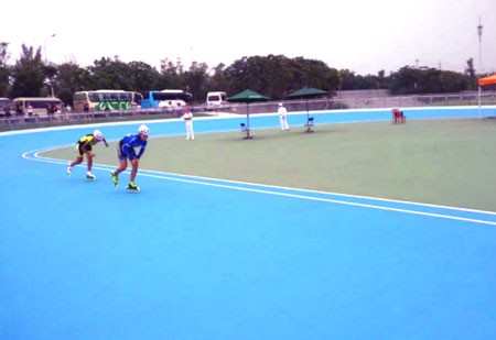 The Speed Skating Track of the 2016 Worlds in Nanjing