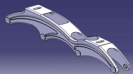 The manufacturing of composite frames