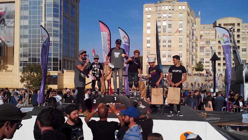Results of the Junior Finals in Slopestyle at the 2016 FISE World Montpellier