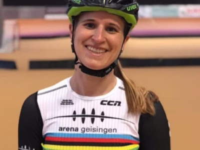 Mareike Thum (Germany), conquering the record of the hour in inline skating