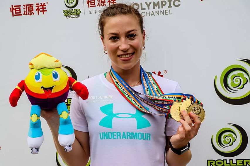 The first impressions of Mona Sing after her victories at the 2017 World Roller Games