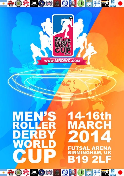 2014 Men&#8217;s Roller-derby World Cup in Birmingham (England)